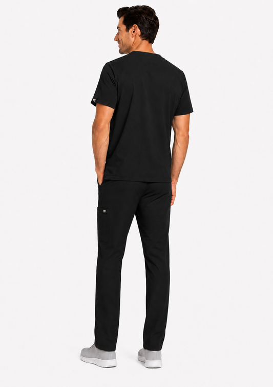 TU™ Signature Multi-Pocket V-Neck Straight Leg Scrub Set