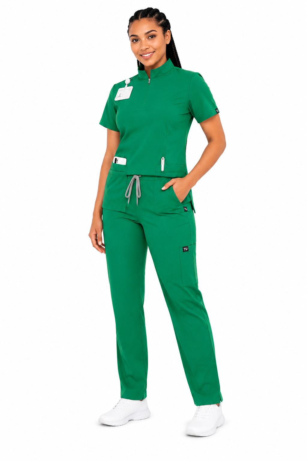TU™ Signature Zip-Neck Utility Straight Leg Set