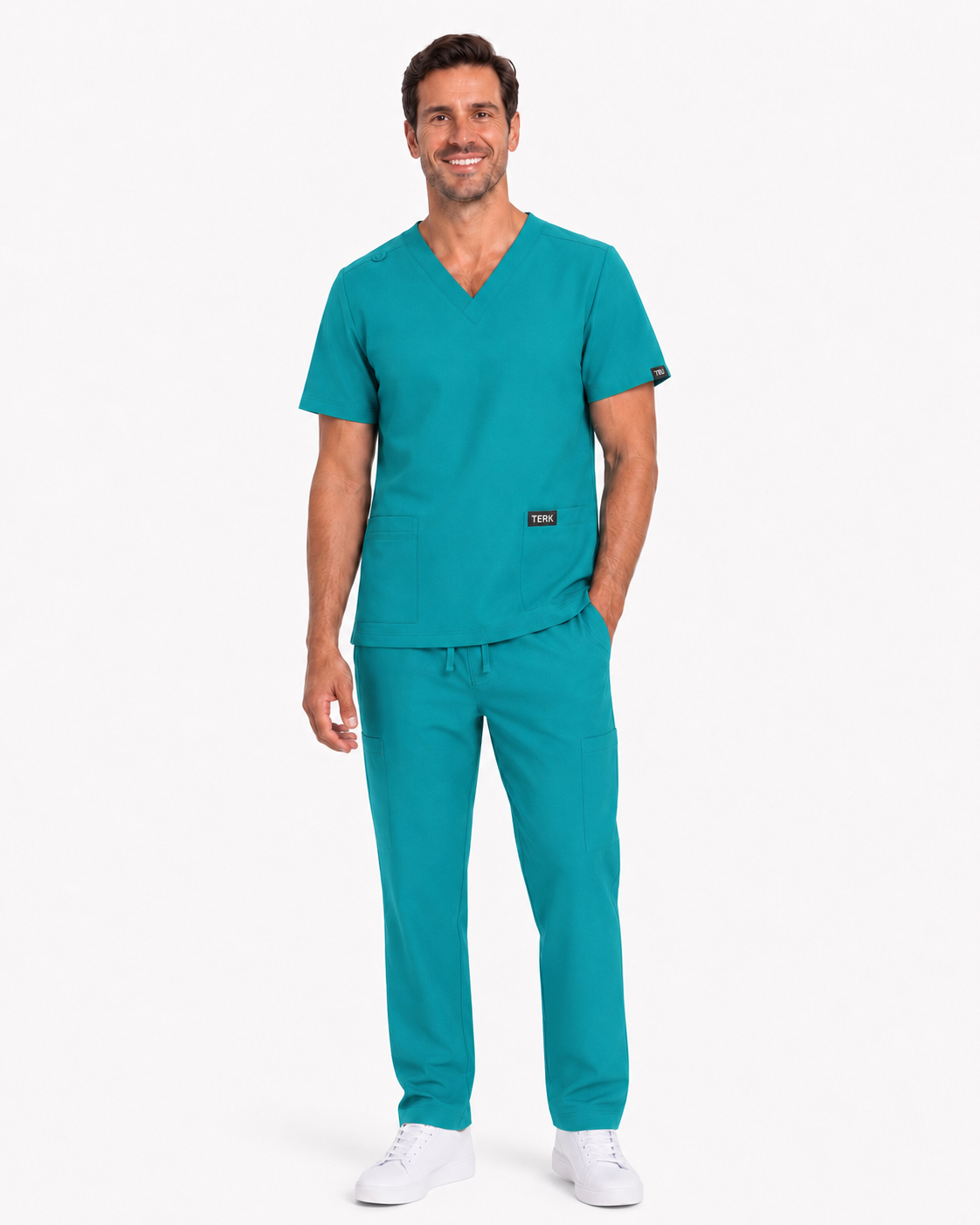 TU™ Signature V-Neck Straight Leg Scrub Set
