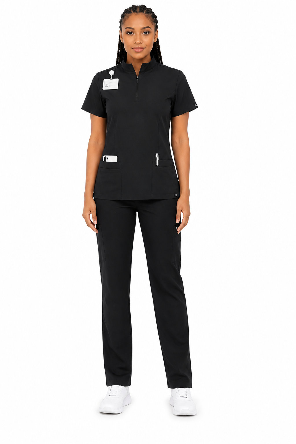 TU™ Signature Zip-Neck Utility Straight Leg Set