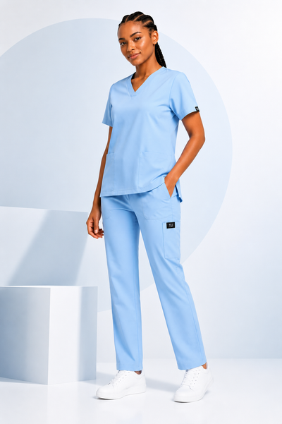 TU™ Signature V-Neck Straight Leg Set