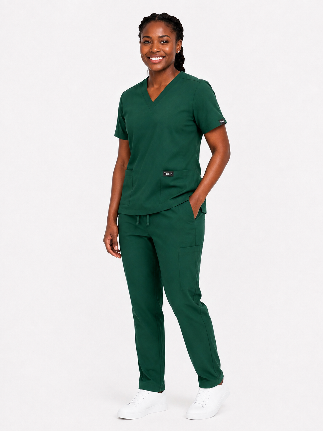 TU™ Signature V-Neck Straight Leg Scrub Set
