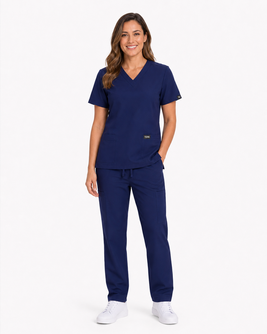 TU™ Signature V-Neck Straight Leg Scrub Set
