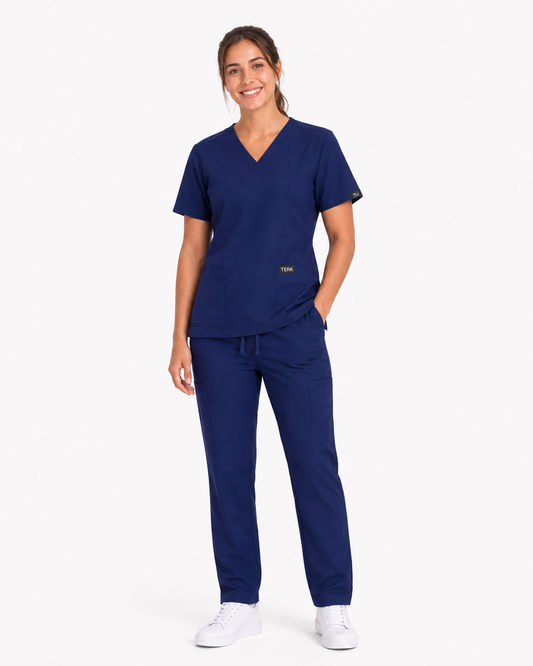 TU™ Signature V-Neck Straight Leg Scrub Set