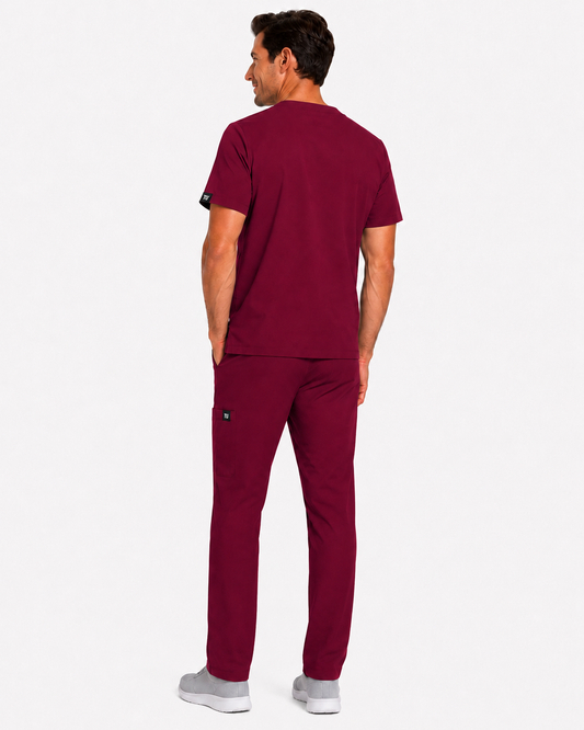 TU™ Signature Multi-Pocket V-Neck Straight Leg Scrub Set