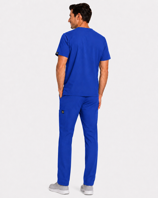 TU™ Signature Multi-Pocket V-Neck Straight Leg Scrub Set (Copy)