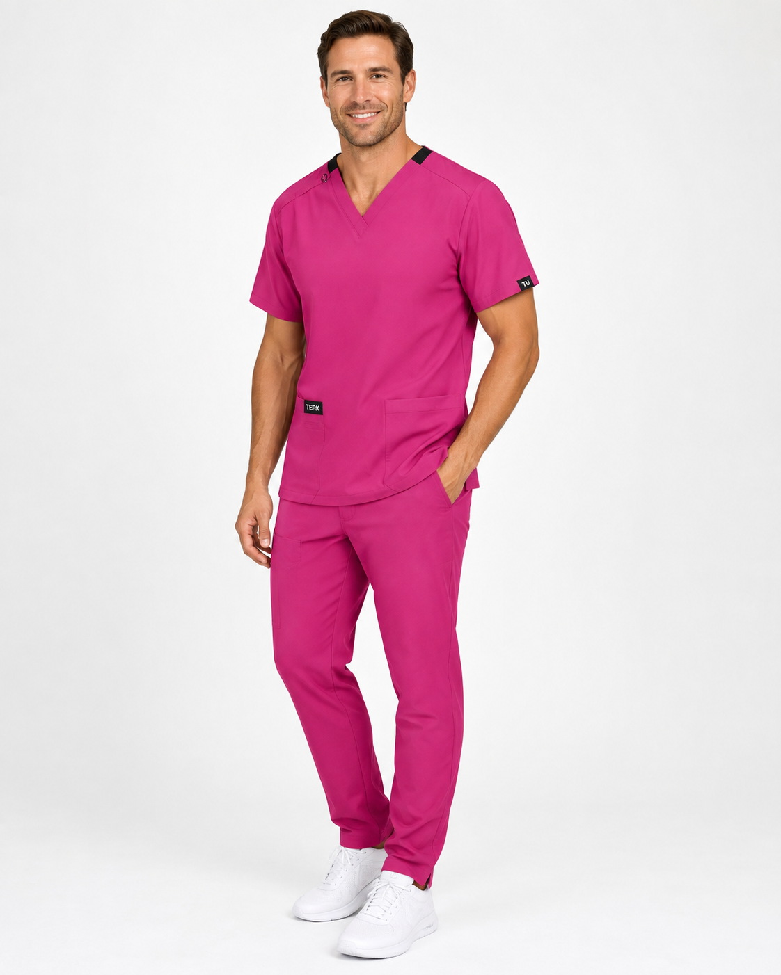 TU™ Signature Men’s & Women’s Unisex V-Neck Scrub Set