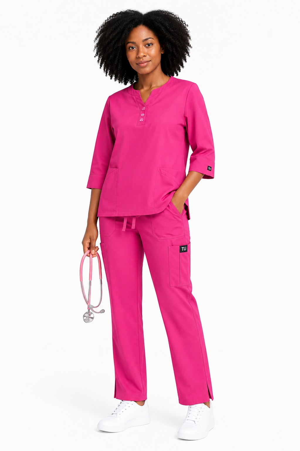 TU™ Signature 3/4 Sleeve Straight Leg Set