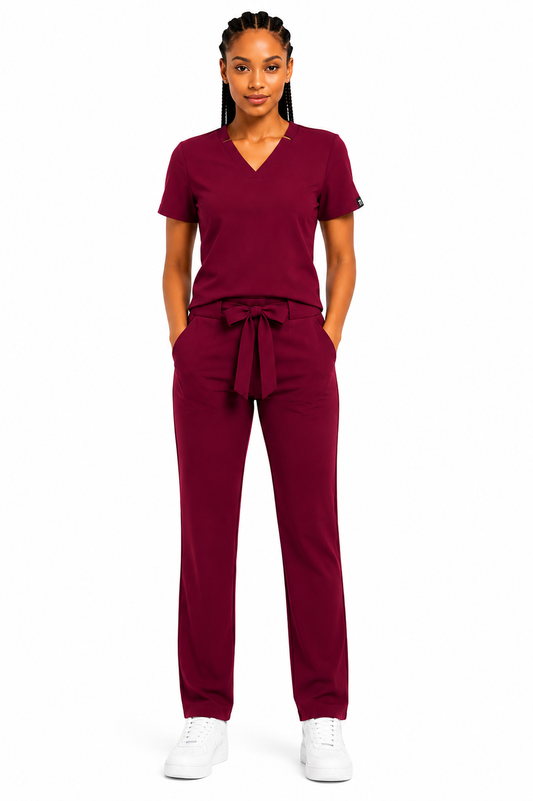 TU™ Signature V-Neck Straight Leg Set
