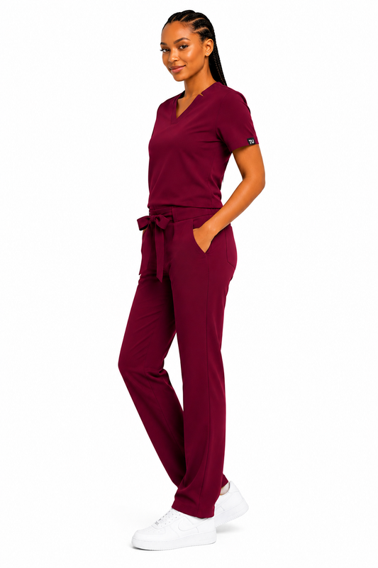 TU™ Signature V-Neck Straight Leg Set