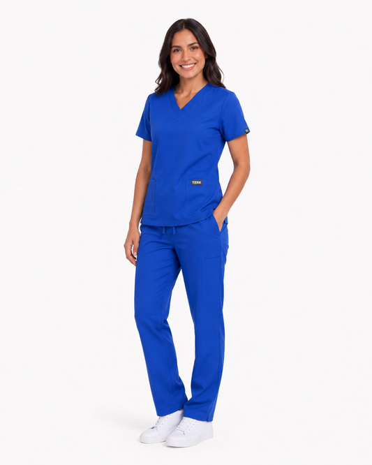 TU™ Signature V-Neck Straight Leg Scrub Set