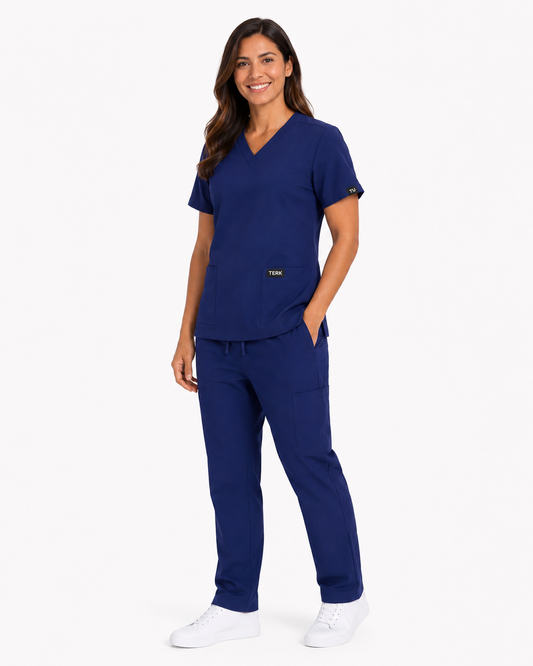 TU™ Signature V-Neck Straight Leg Scrub Set