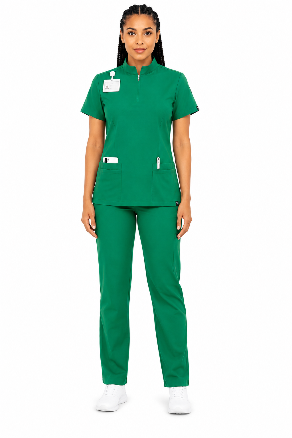 TU™ Signature Zip-Neck Utility Straight Leg Set