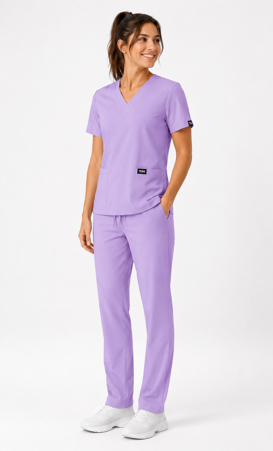 TU™ Signature V-Neck Straight Leg Scrub Set