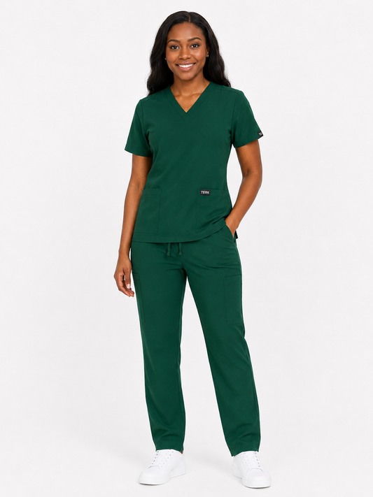 TU™ Signature V-Neck Straight Leg Scrub Set