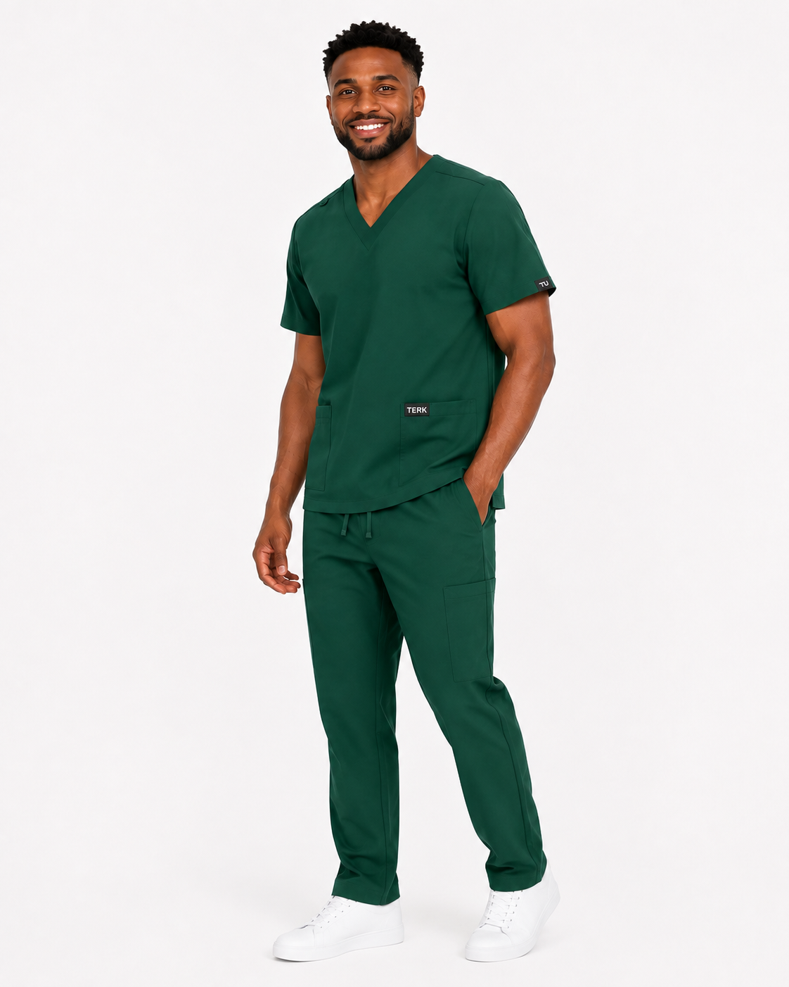 TU™ Signature V-Neck Straight Leg Scrub Set