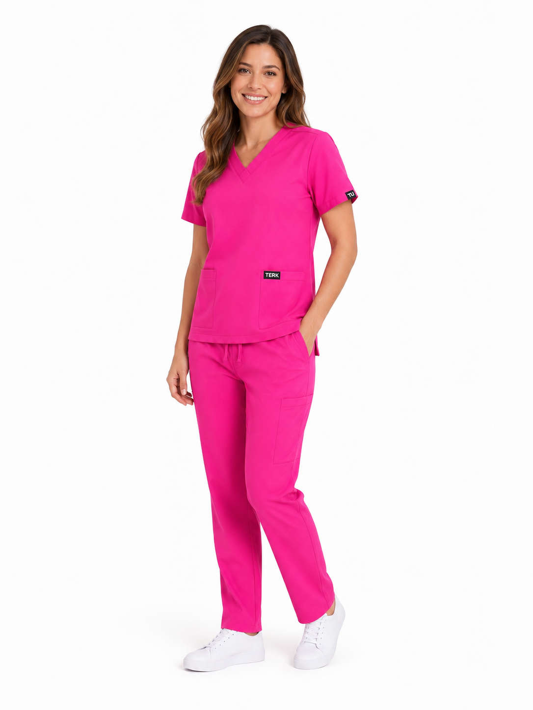 TU™ Signature V-Neck Straight Leg Scrub Set