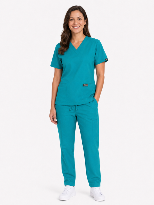 TU™ Signature V-Neck Straight Leg Scrub Set