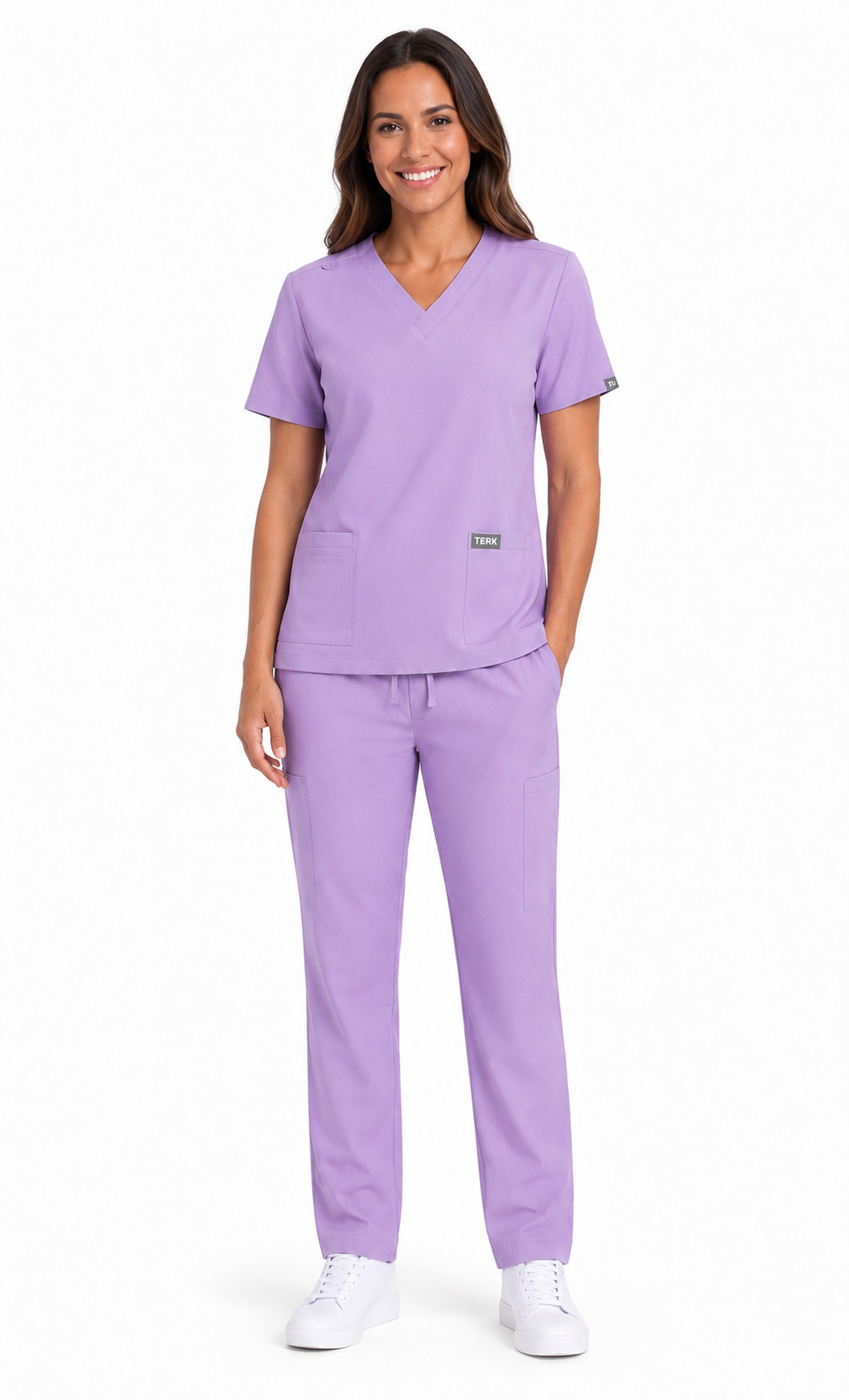 TU™ Signature V-Neck Straight Leg Scrub Set