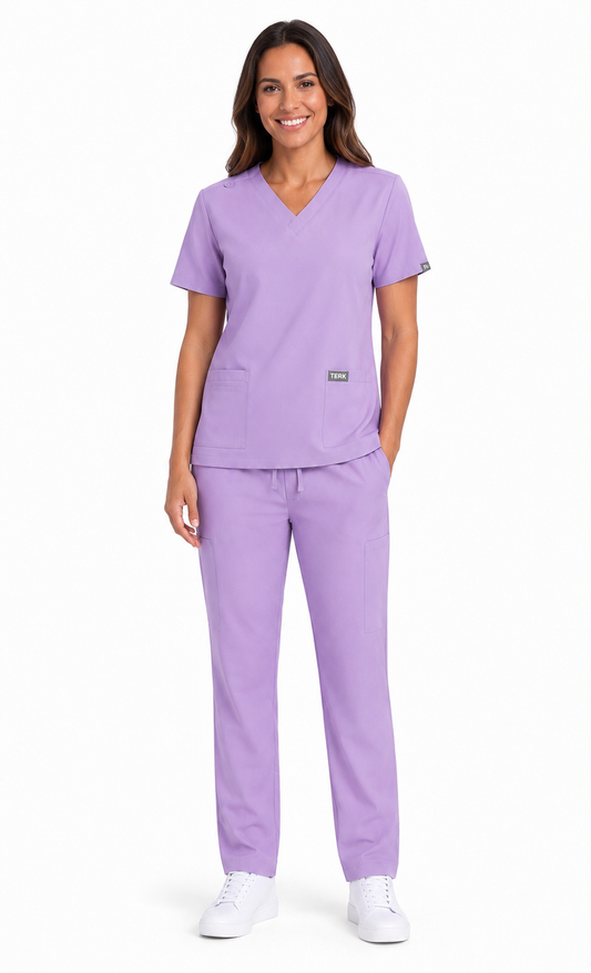 TU™ Signature V-Neck Straight Leg Scrub Set