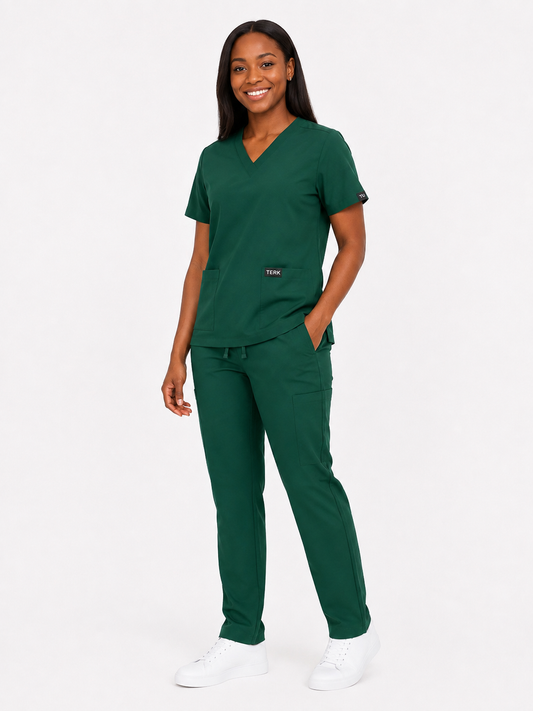 TU™ Signature V-Neck Straight Leg Scrub Set
