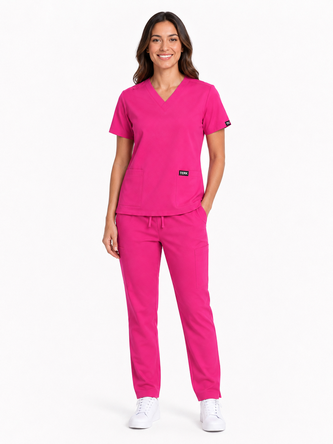 TU™ Signature V-Neck Straight Leg Scrub Set
