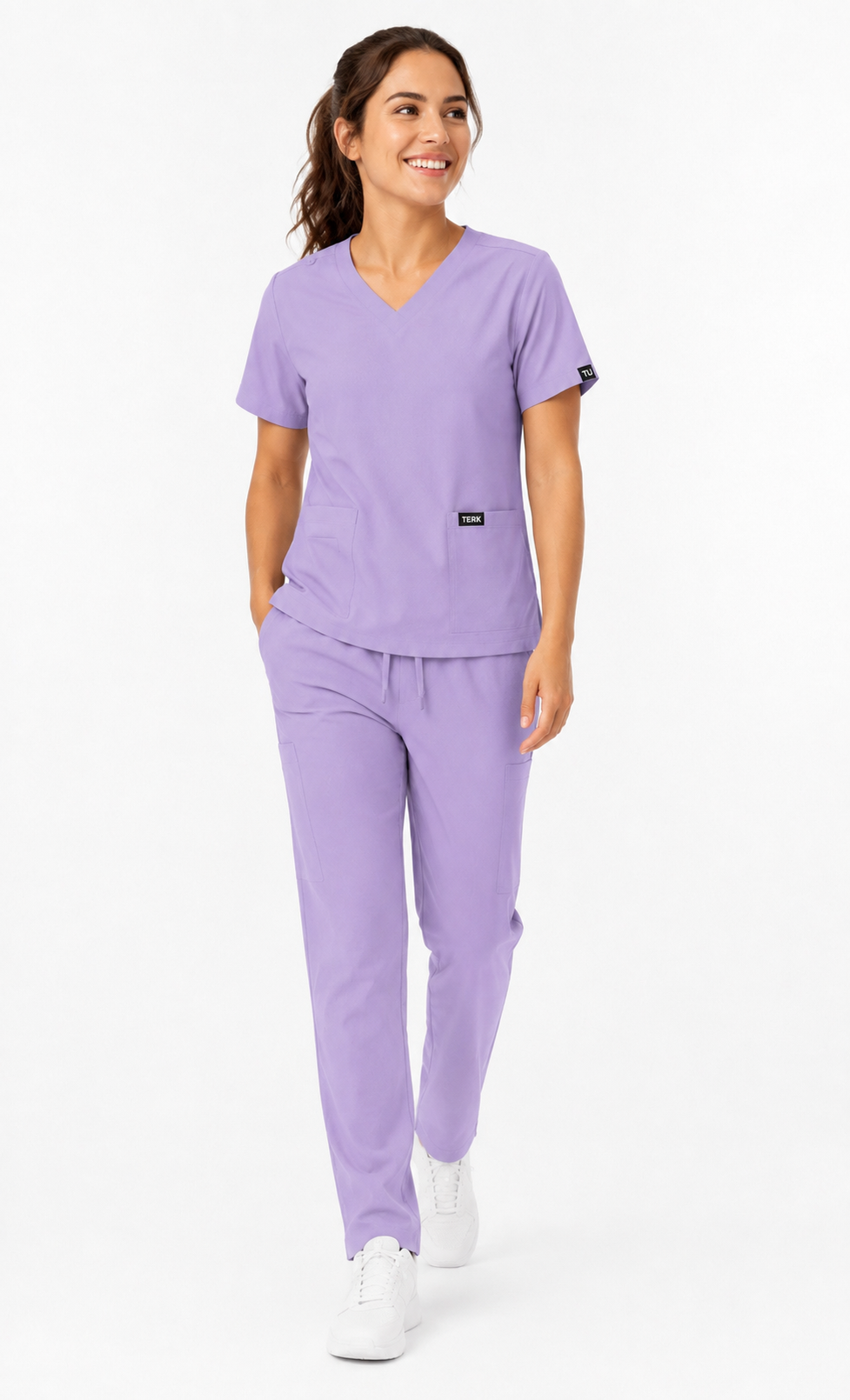 TU™ Signature V-Neck Straight Leg Scrub Set