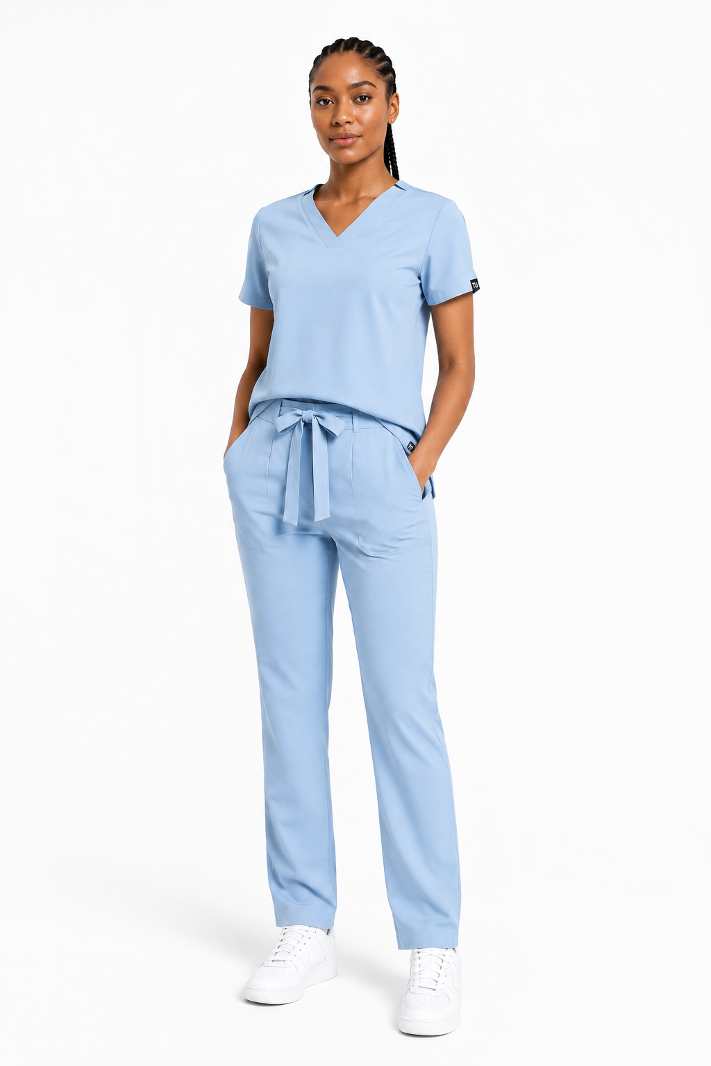 TU™ Signature V-Neck Straight Leg Set