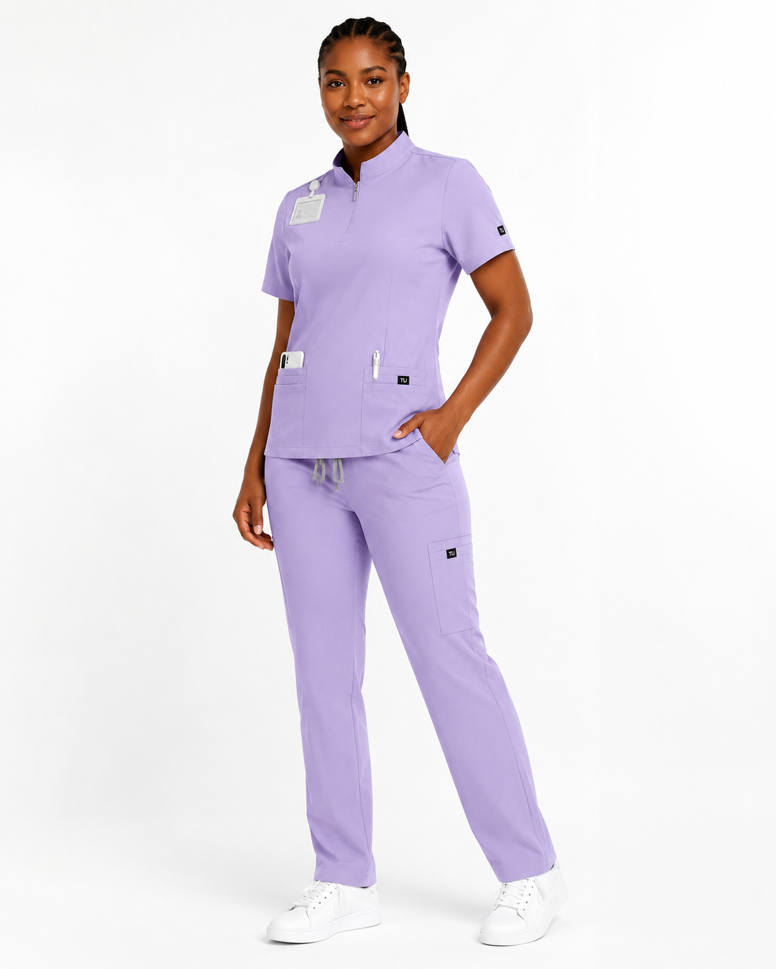 TU™ Signature Zip-Neck Utility Straight Leg Set